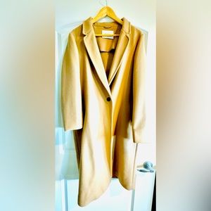 Babaton Stedman Coat, Camel Color, Size L - EUC!